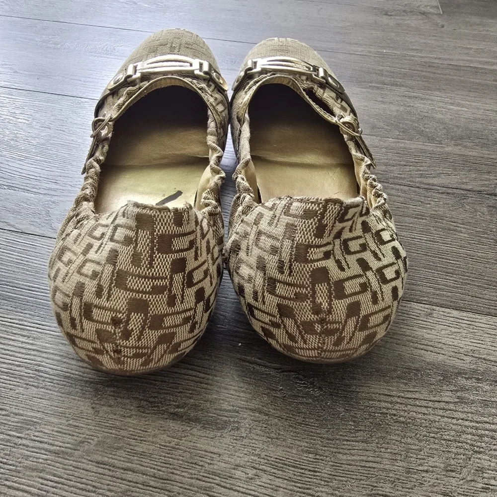 Guess Ballet Flats Gold Size 8